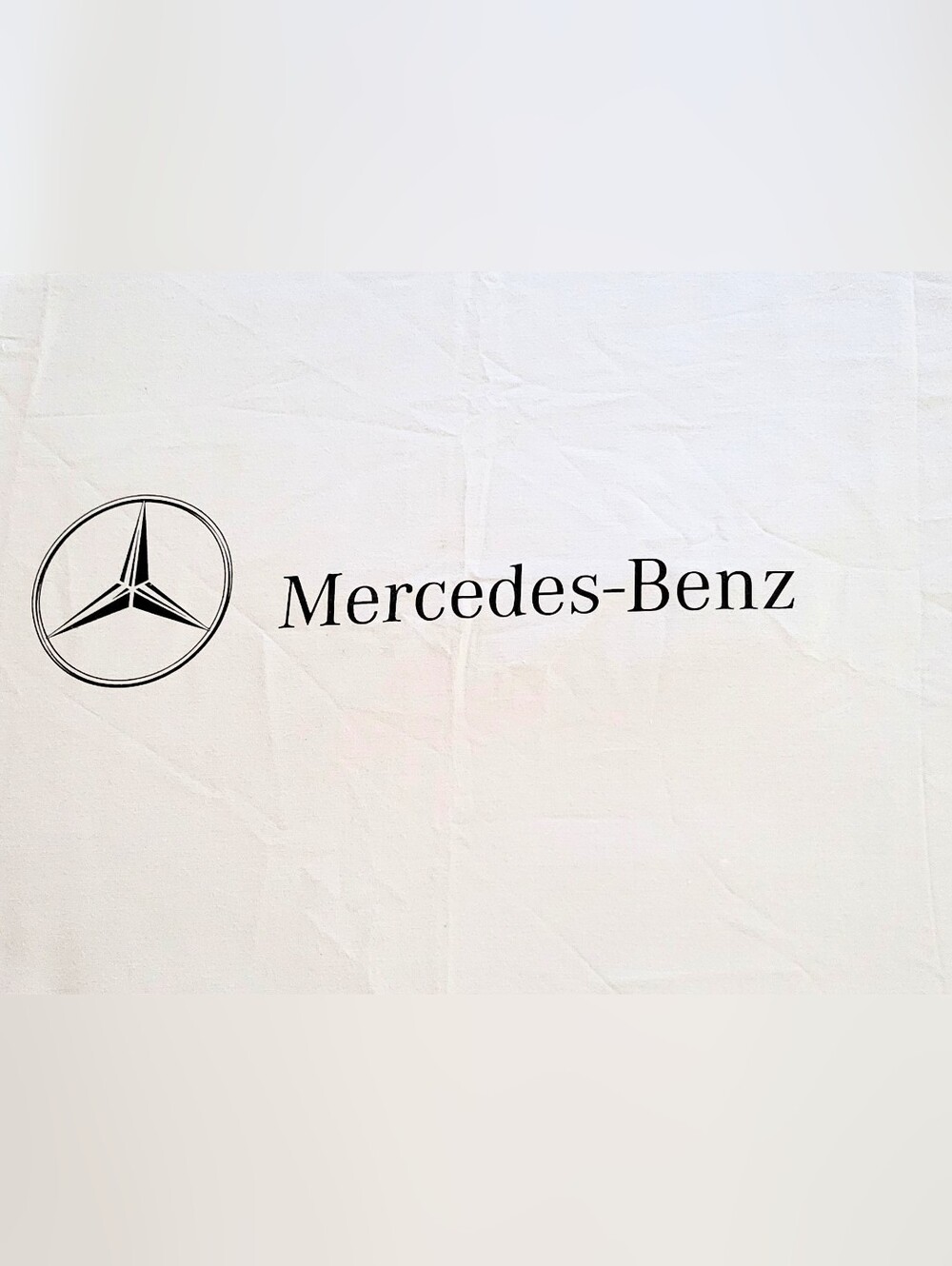 NEW OEM Mercedes-Benz Car Cover in Gray with Black Print With Storage Bag.